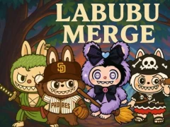 Lojë Labubu Merge në internet