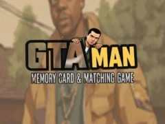 Lojë GTA Man Memory Card & Matching Game në internet
