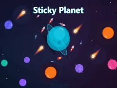 Lojë Sticky Planet në internet
