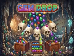 Lojë Gem Drop në internet
