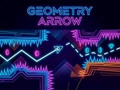 Lojë Geometry Arrow në internet
