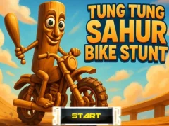 Lojë Tung Tung Sahur Bike Stunt në internet