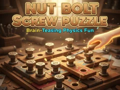 Lojë Nut Bolt Screw Puzzle në internet