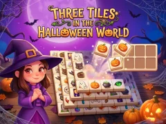 Lojë The Three Tiles in the Halloween World në internet