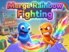 Lojë Merge Rainbow Fighting në internet