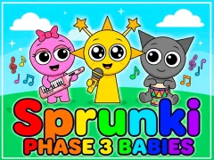 Lojë Sprunki baby PHASE 3 në internet