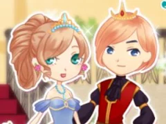 Lojë Rromantic royal couple në internet