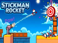 Lojë Stickman Rocket në internet