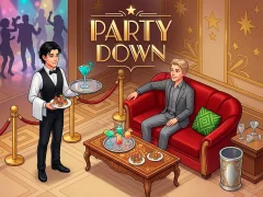 Lojë Party Down në internet
