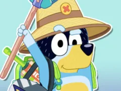 Lojë Jigsaw Puzzle: Bluey Happy Father's Day në internet