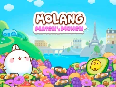 Lojë Molang Match'n Munch në internet
