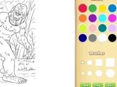 Lojë Bigfoot Coloring Book në internet