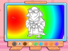Lojë Coloring Book: Spionero Golubiro në internet
