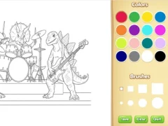 Lojë Dinosaur Coloring Book For Kids në internet