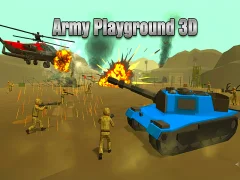 Lojë Army Playground 3D në internet