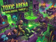 Lojë Toxic Arena Biological Threat në internet