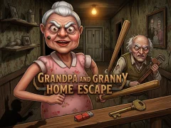 Lojë Grandpa And Granny Home Escape në internet