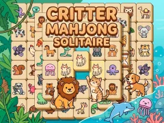 Lojë Critter Mahjong Solitaire në internet