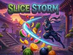 Lojë Slice Storm në internet