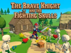 Lojë The Brave Knight and the Fighting Skulls në internet