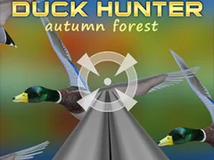 Lojë Duck Hunter Autumn forest në internet