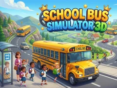 Lojë School Bus Simulator 3D në internet