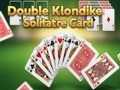 Lojë Double klondike solitaire Card në internet