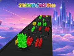 Lojë Stickman Stack Race në internet