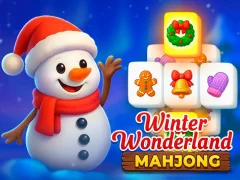 Lojë Winter Wonderland Mahjong në internet