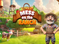 Lojë Mess on the Ranch në internet