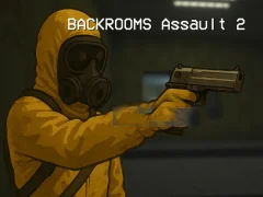 Lojë Backrooms Assault 2 në internet