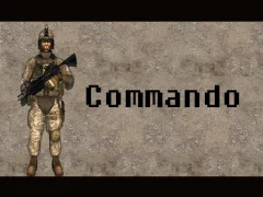 Lojë Commando në internet