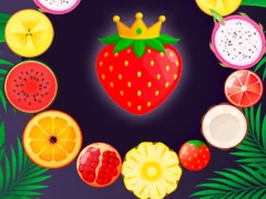 Lojë Fruit King Merge në internet
