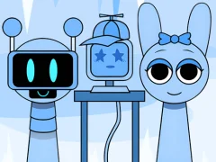 Lojë Huggy Mix Sprunki Music Box në internet