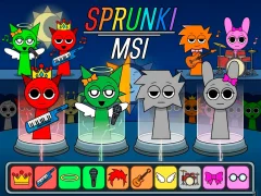 Lojë Sprunki.MSI në internet