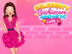 Lojë Celebrity BarbieCore Aesthetic Look në internet