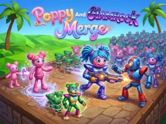 Lojë Poppy And Glamrock Merge në internet