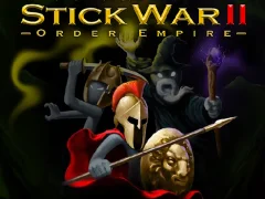 Lojë Stick War II order empire në internet
