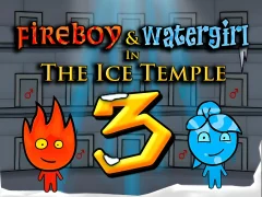 Lojë Fireboy and Watergirl 3 - The Ice Temple në internet