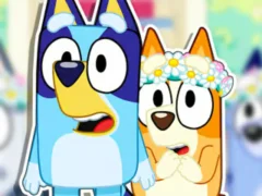 Lojë Jigsaw Puzzle: Bluey Kindergarten në internet