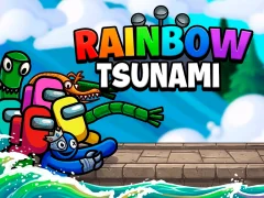 Lojë Rainbow Tsunami në internet