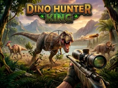 Lojë Dino Hunter King në internet