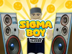 Lojë Sigma Boy: Musical Clicker në internet