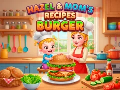 Lojë Hazel & Mom's Recipes Burger në internet