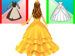 Lojë Princess Dress Up Run në internet