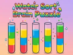 Lojë Water Sort Brain Puzzle në internet