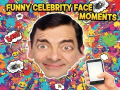 Lojë Funny Celebrity Face Moments në internet