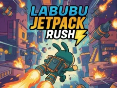 Lojë Labubu Jetpack Rush në internet