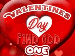 Lojë Valentines Day Find Odd One në internet