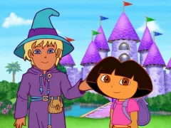 Lojë Dora The explorer Dora's Magic Castle Adventure në internet